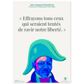 Affiche murale Routes de Jean-Jacques Dessalines en version crème